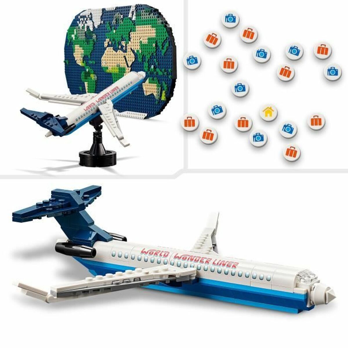 Byggsats Lego 41838 Travel Memories 1231 Delar - 3