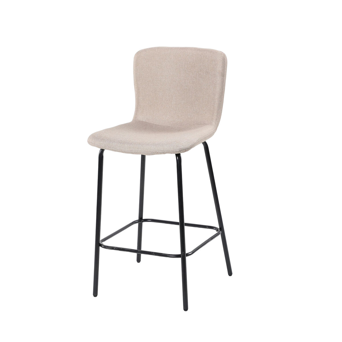 Sittpall Versa Beige Metall 44,5 X 93,5 X 51 CM