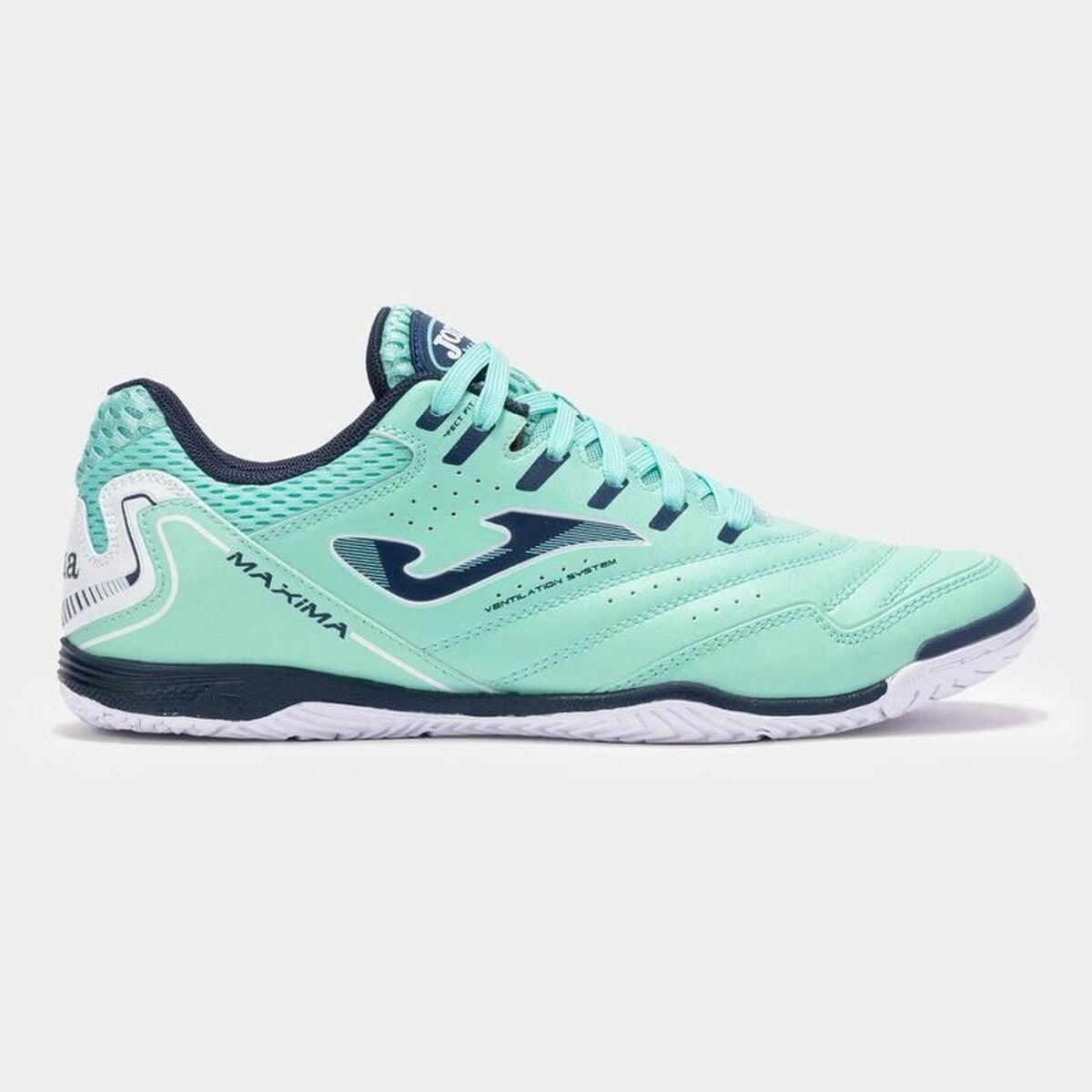 Fotbollsskor för inomhusbruk för vuxna Joma Sport Maxima 2527 Ljusblå