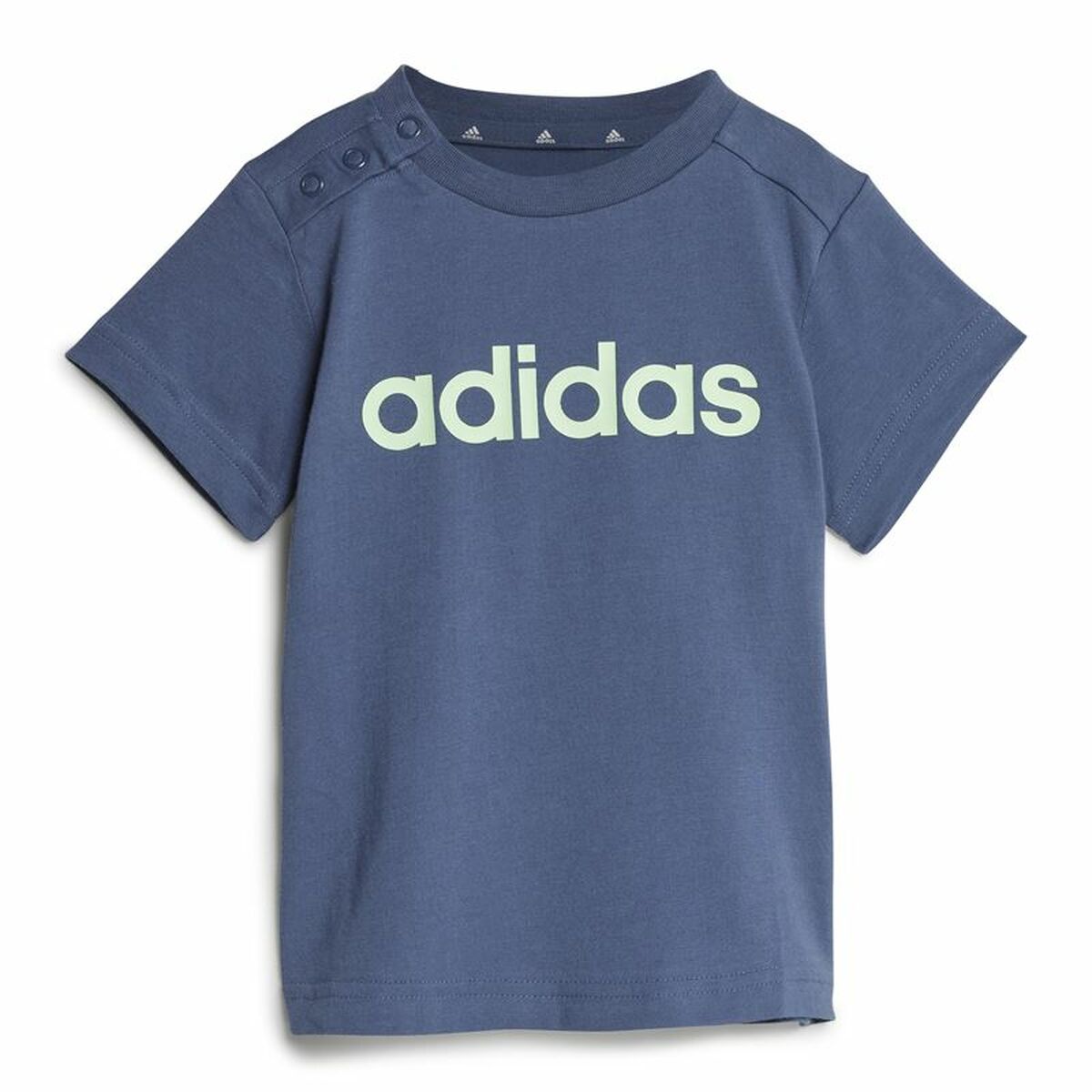 Träningskläder, Baby Adidas I Lin Co Set Infantil Blå Grå Multicolour - 2