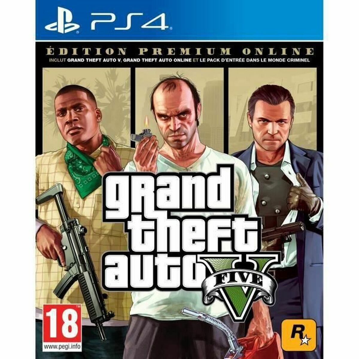 PlayStation 4 Videospel Sony Grand Theft Auto V - 3