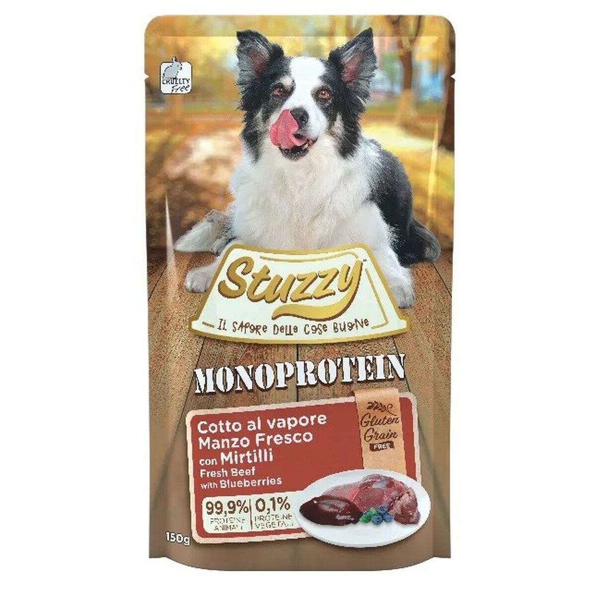 Våt mat STUZZY Nötkött 150 g