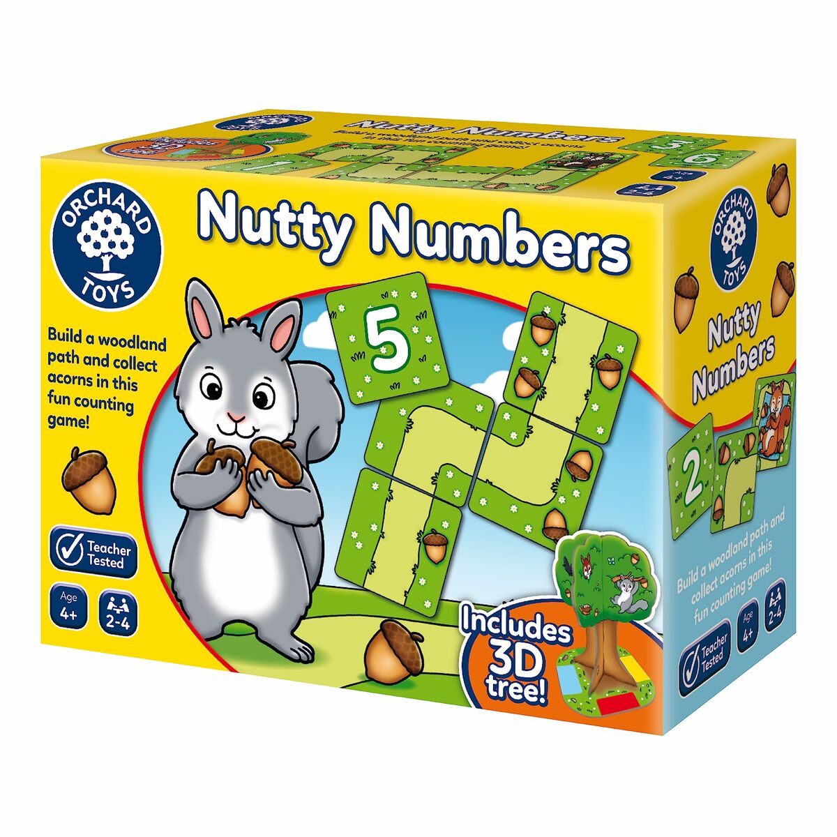 Utbildningsspel Orchard Nutty Numbers (FR) - 2