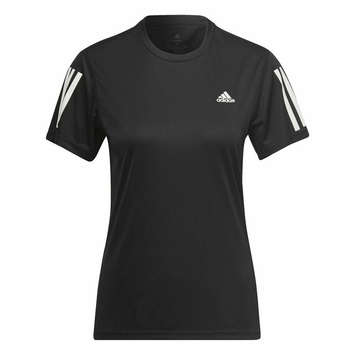 T-shirt med kortärm Dam Adidas Own the Run Svart - 8