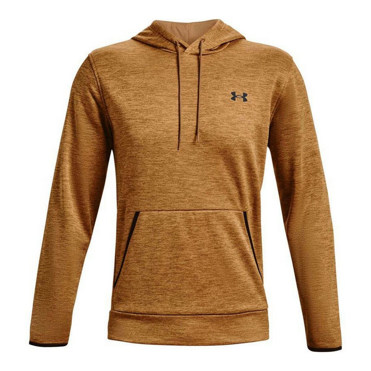 Tröja med huva Herr Under Armour Fleece Twist Brun - 4