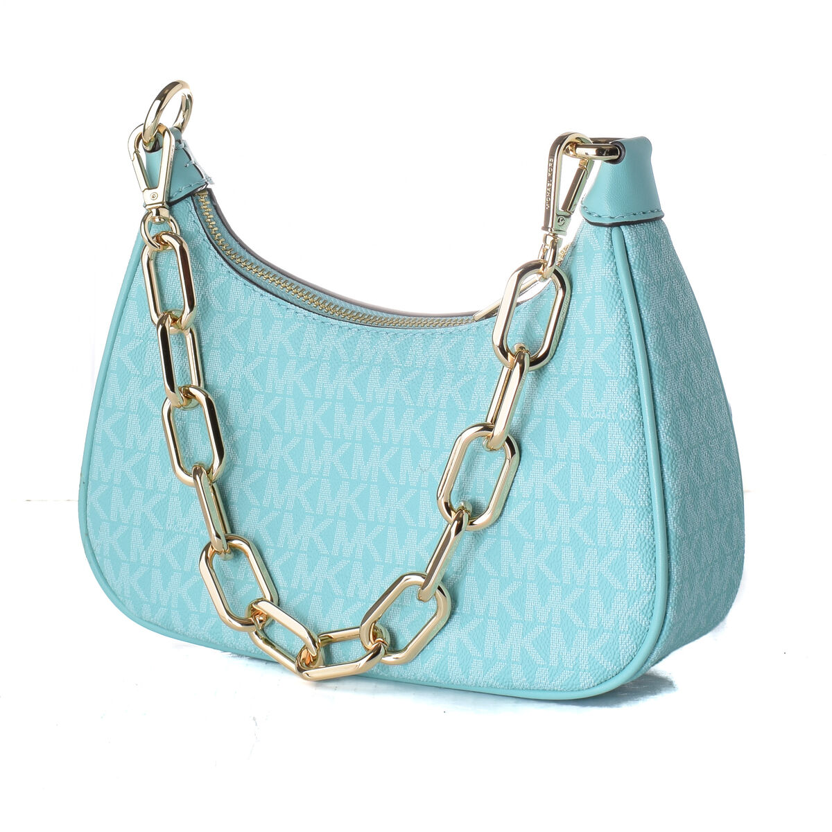Damväska Michael Kors 35S2G4CU1B-SEAFOAM Blå 24 x 12 x 7 cm - 2