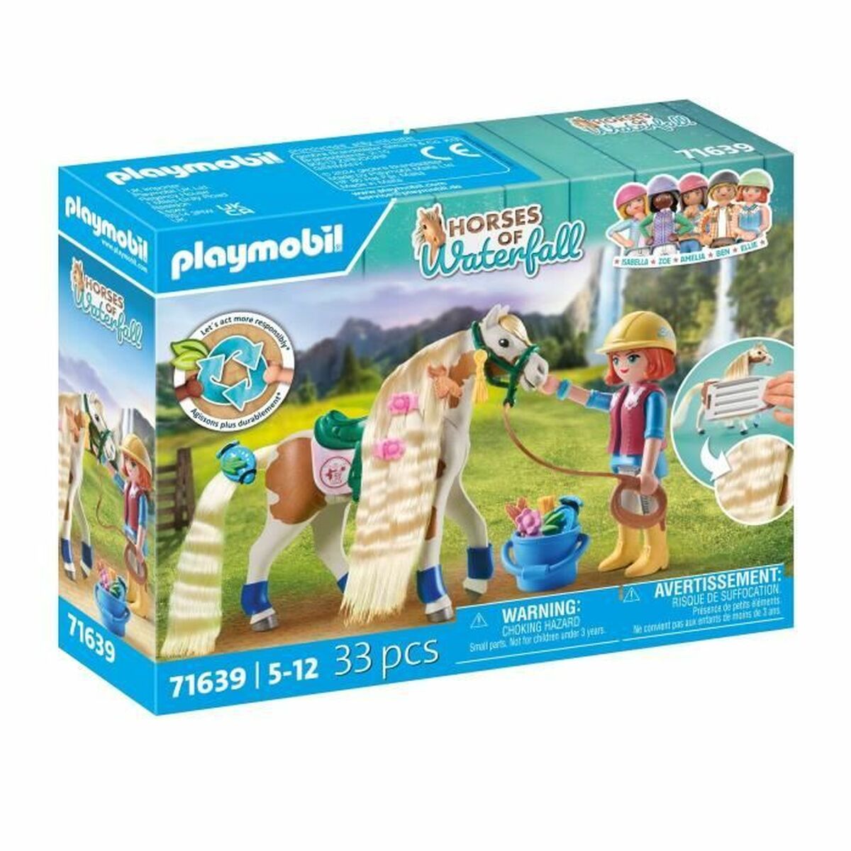 Playset Playmobil 71639 Ellie with horse 33 Delar - 5