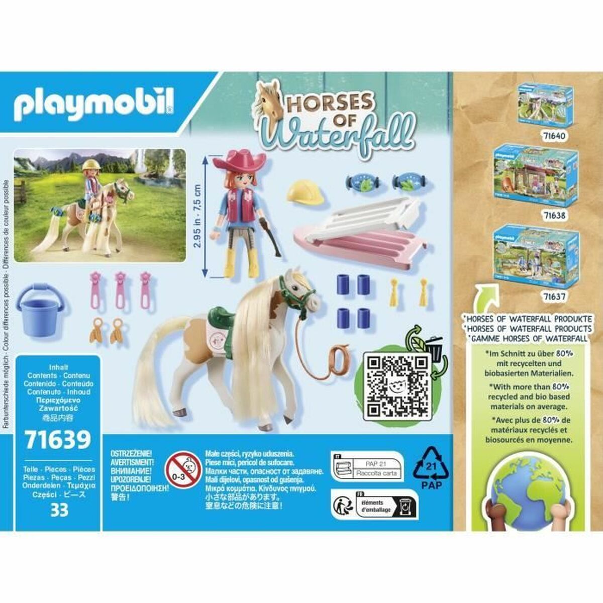 Playset Playmobil 71639 Ellie with horse 33 Delar - 6