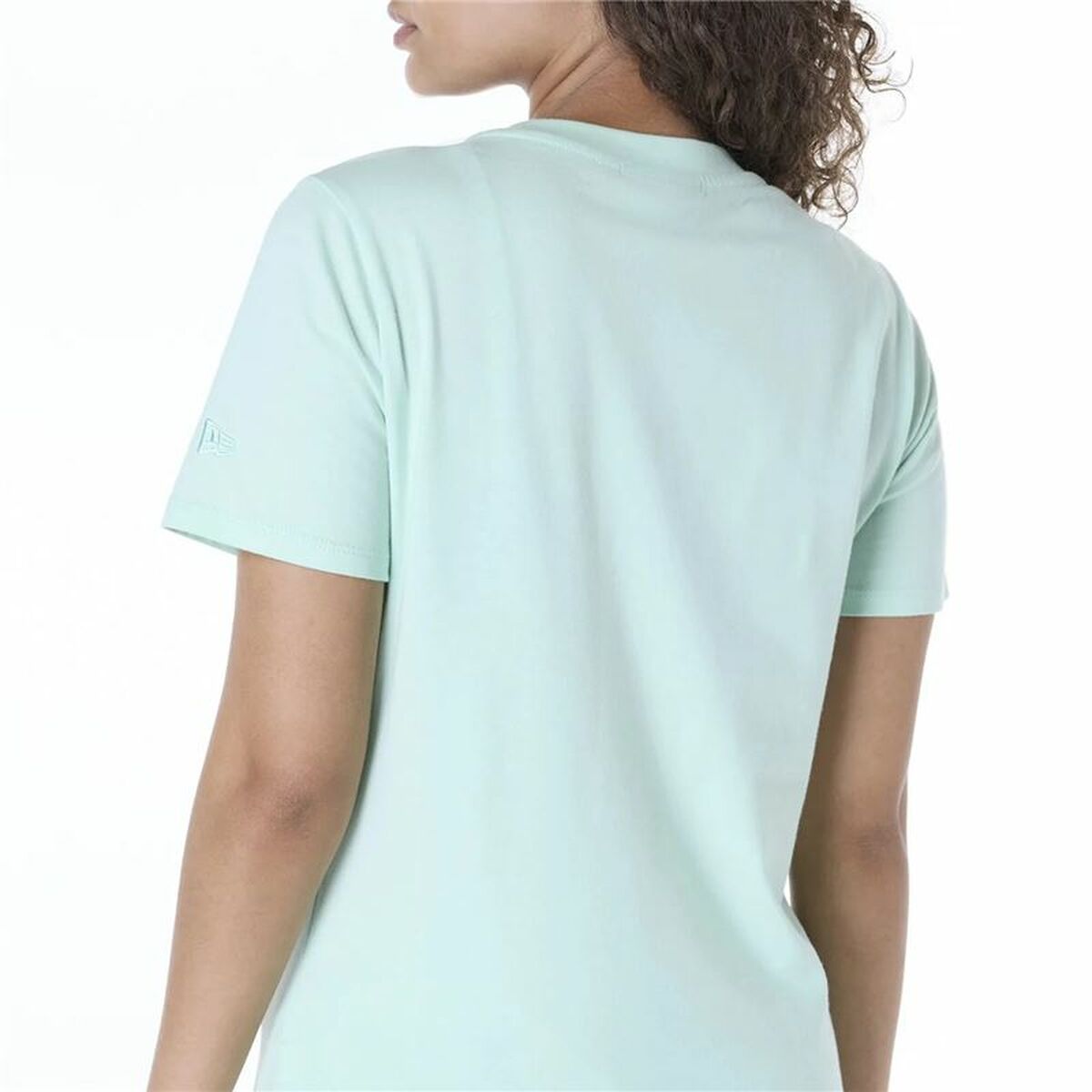 T-shirt med kortärm Dam New Era LA Dodgers MLB League Essential Aquamarine - 2