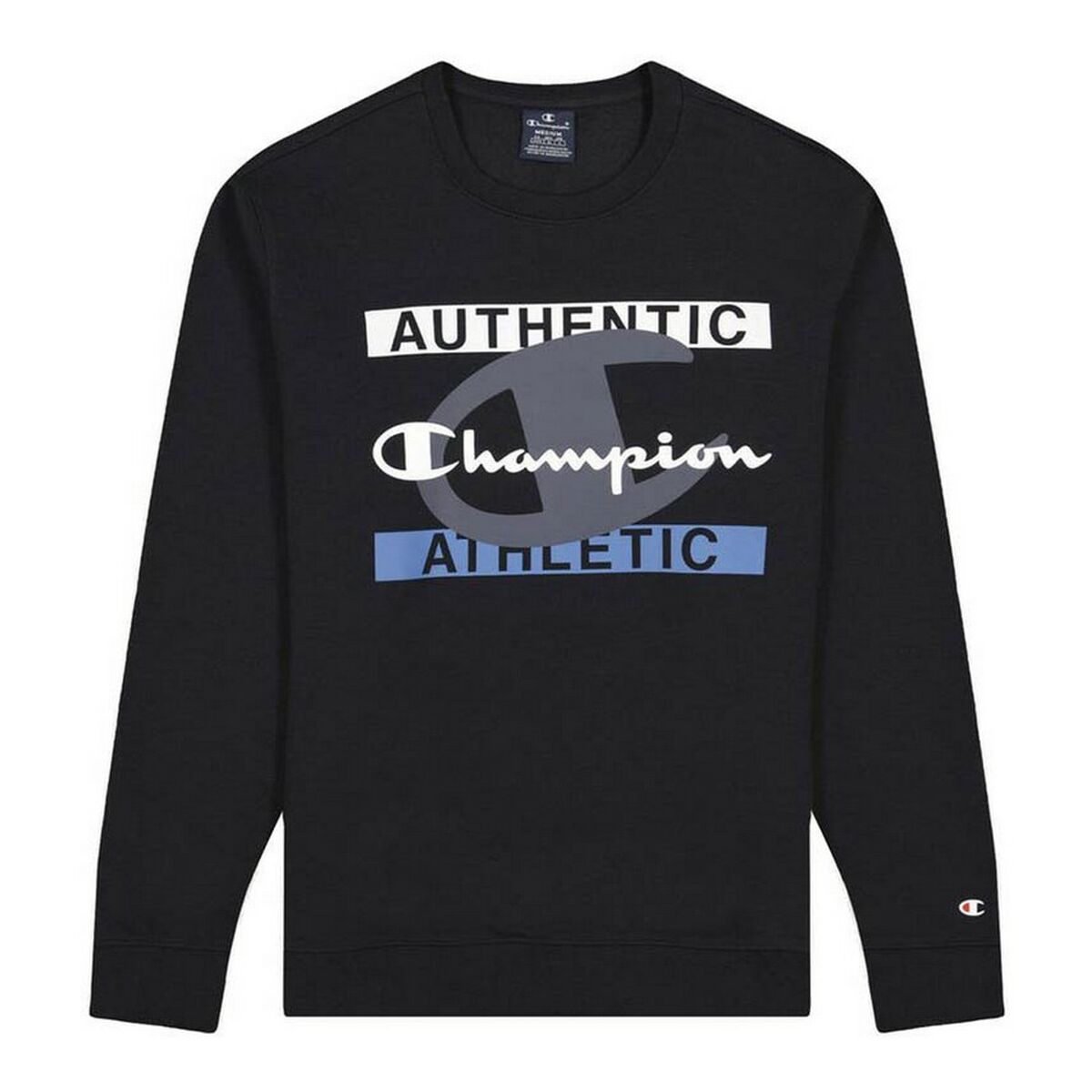Tröja utan huva Herr Champion Authentic Athletic Svart - 4