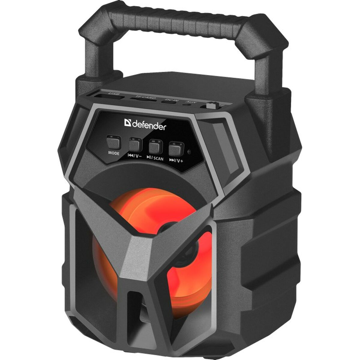 Bärbar Bluetooth Högtalare Defender G98 Svart Multi 5 W