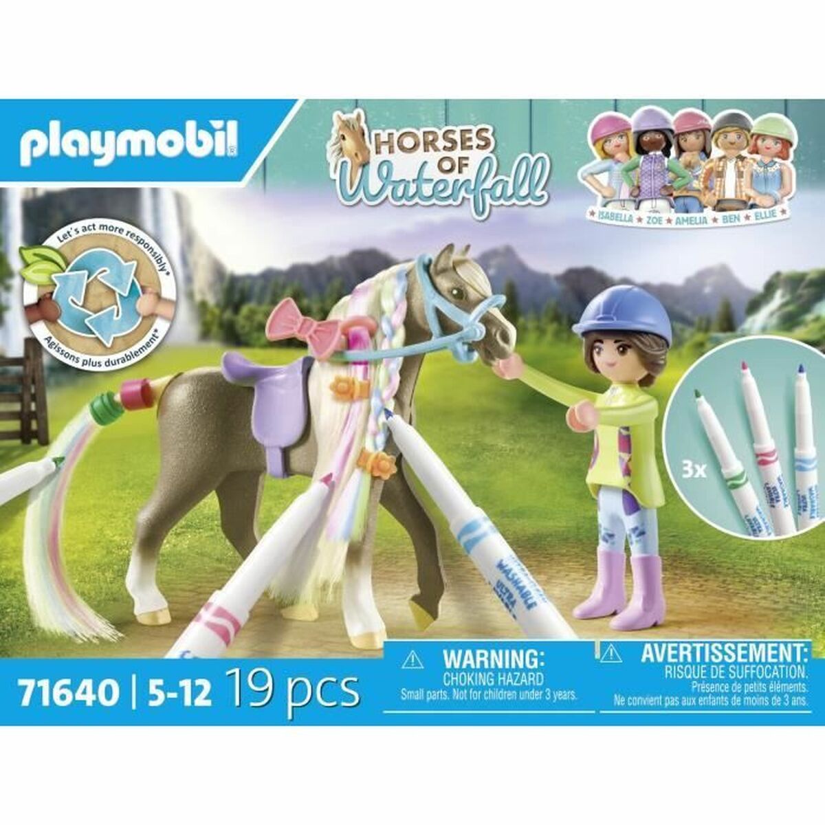 Playset Playmobil 71640 Horses of Waterfall 19 Delar - 4