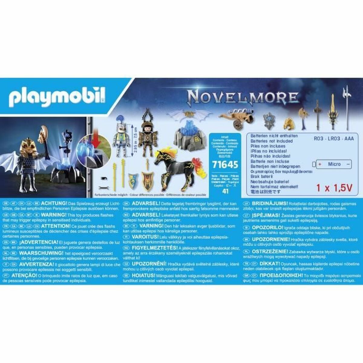 Playset Playmobil 71645 - Knights' Duel 41 Delar - 6