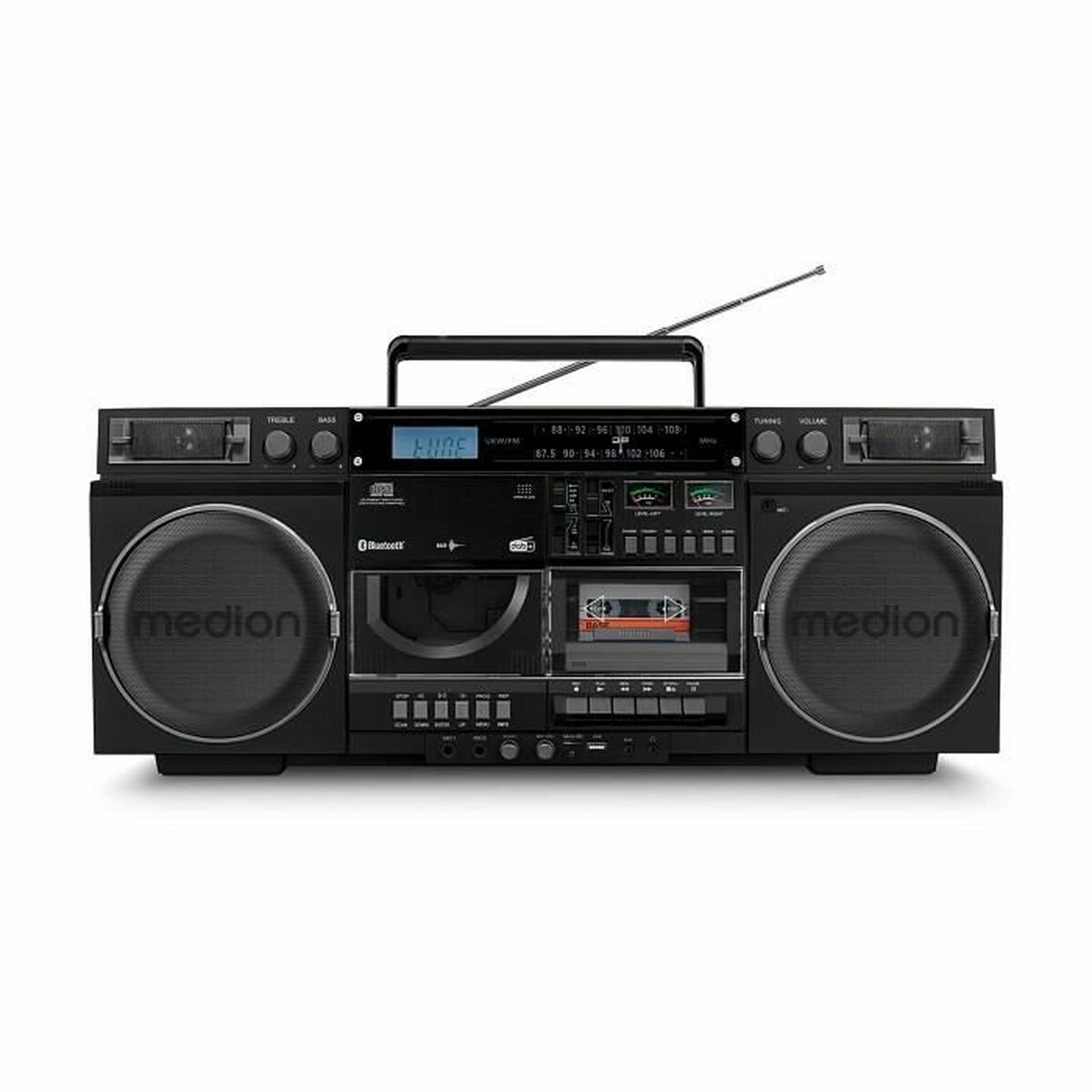 Kassettradio Medion Vintage
