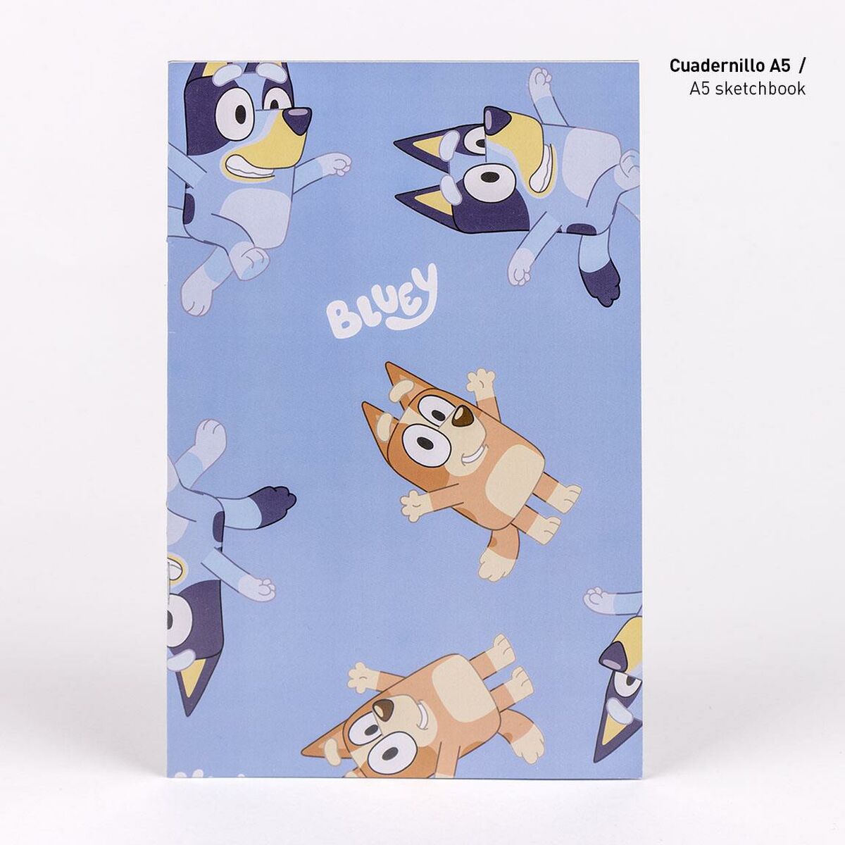 Brevpapper Set Bluey 16 Delar Blå - 3
