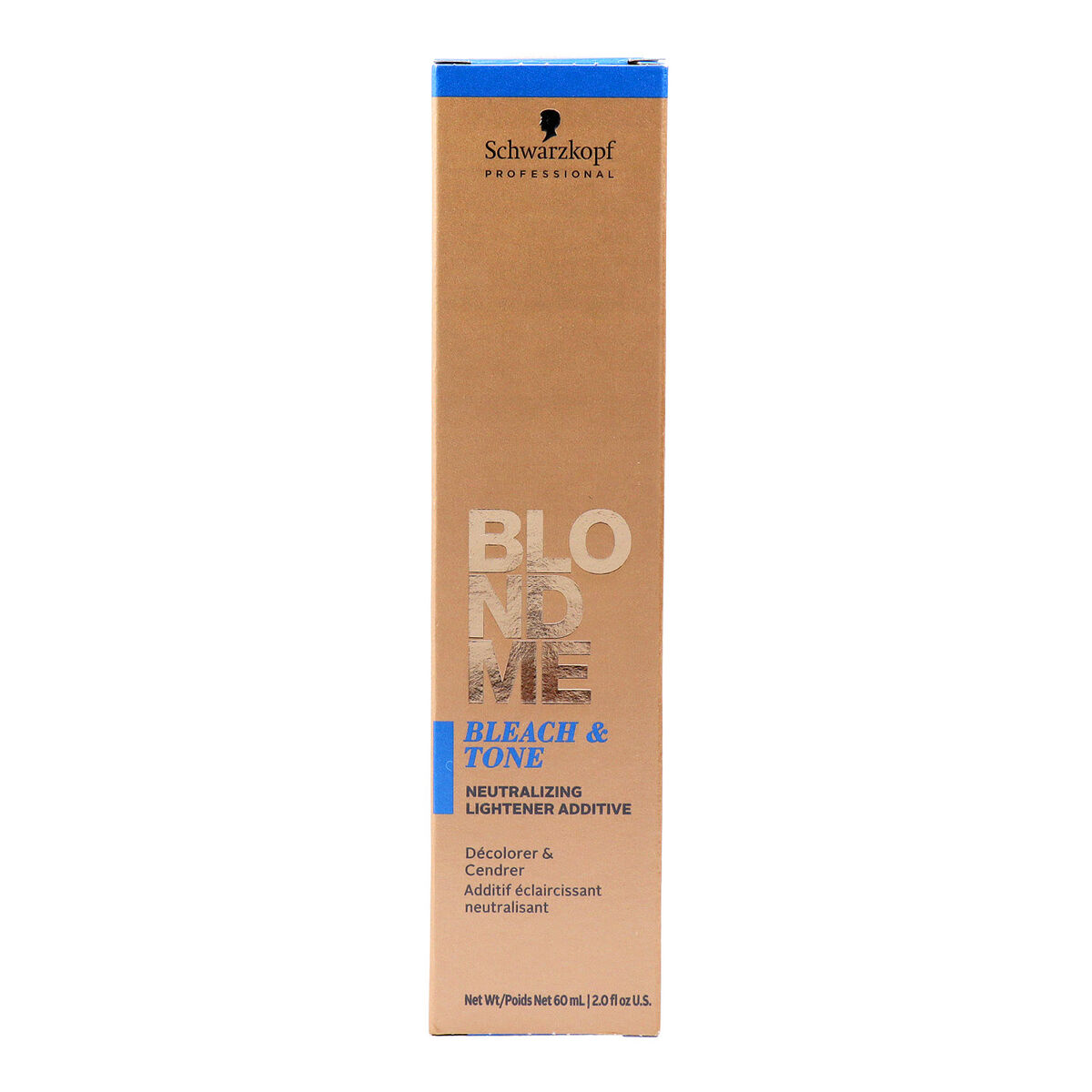 Permanent färg Schwarzkopf Blondme Bleach 60 ml Aska - 2