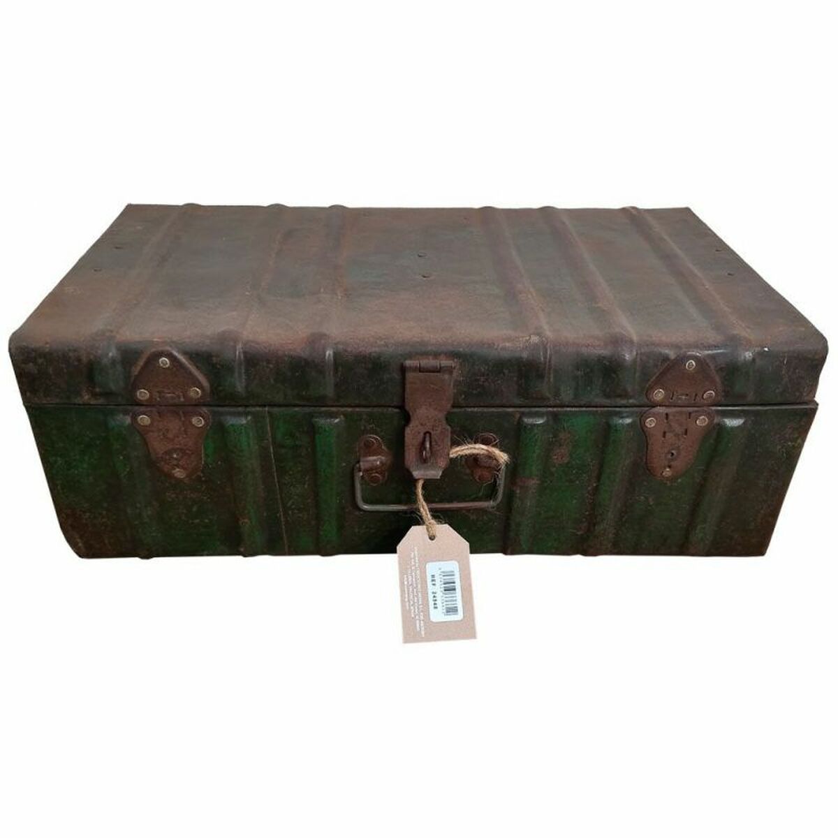 Dekorativ resväska Alexandra House Living Brun Järn Traditionell stil 35 x 23 x 61 cm - 2