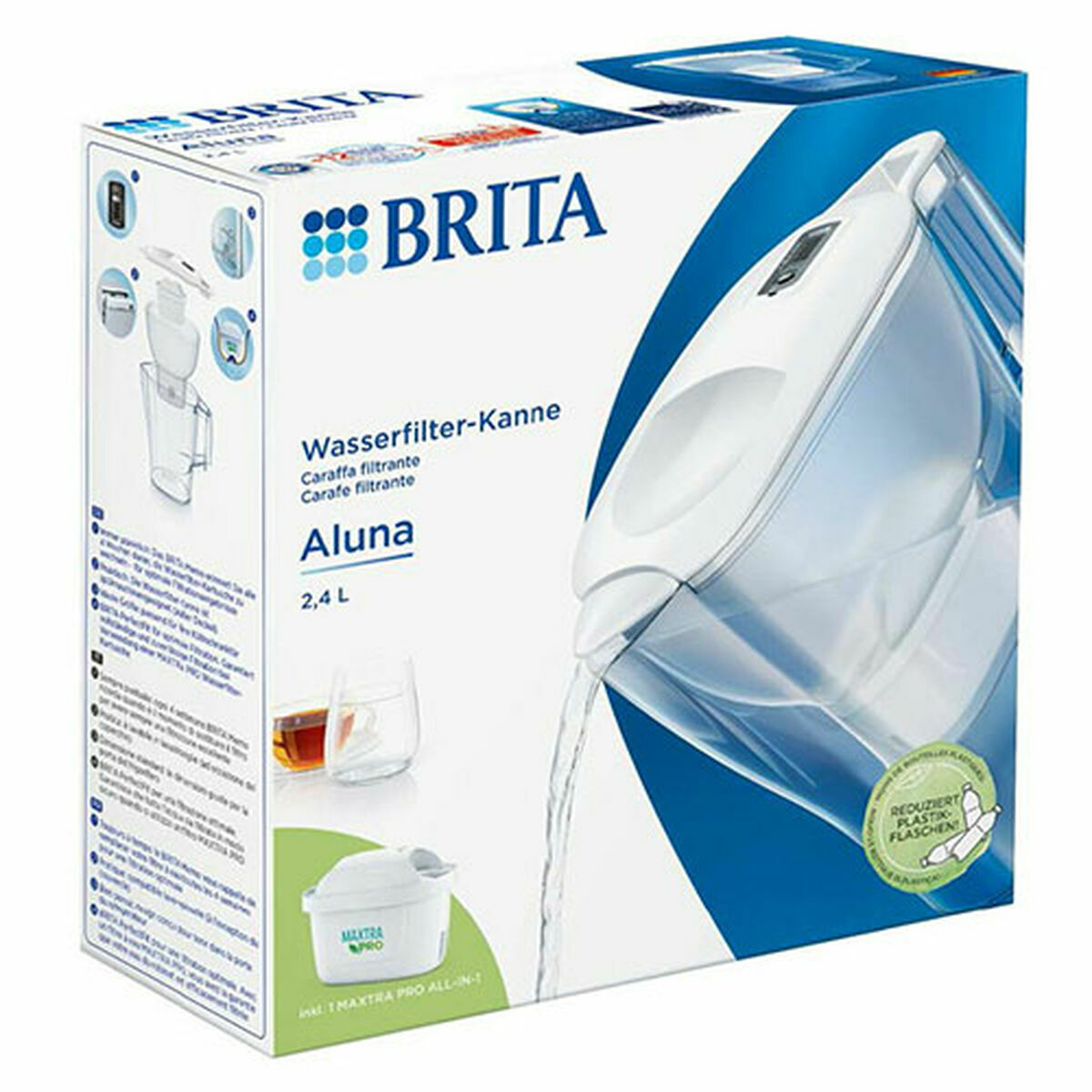 Filtreringskanna Brita 1051435 Vit (1 Delar)