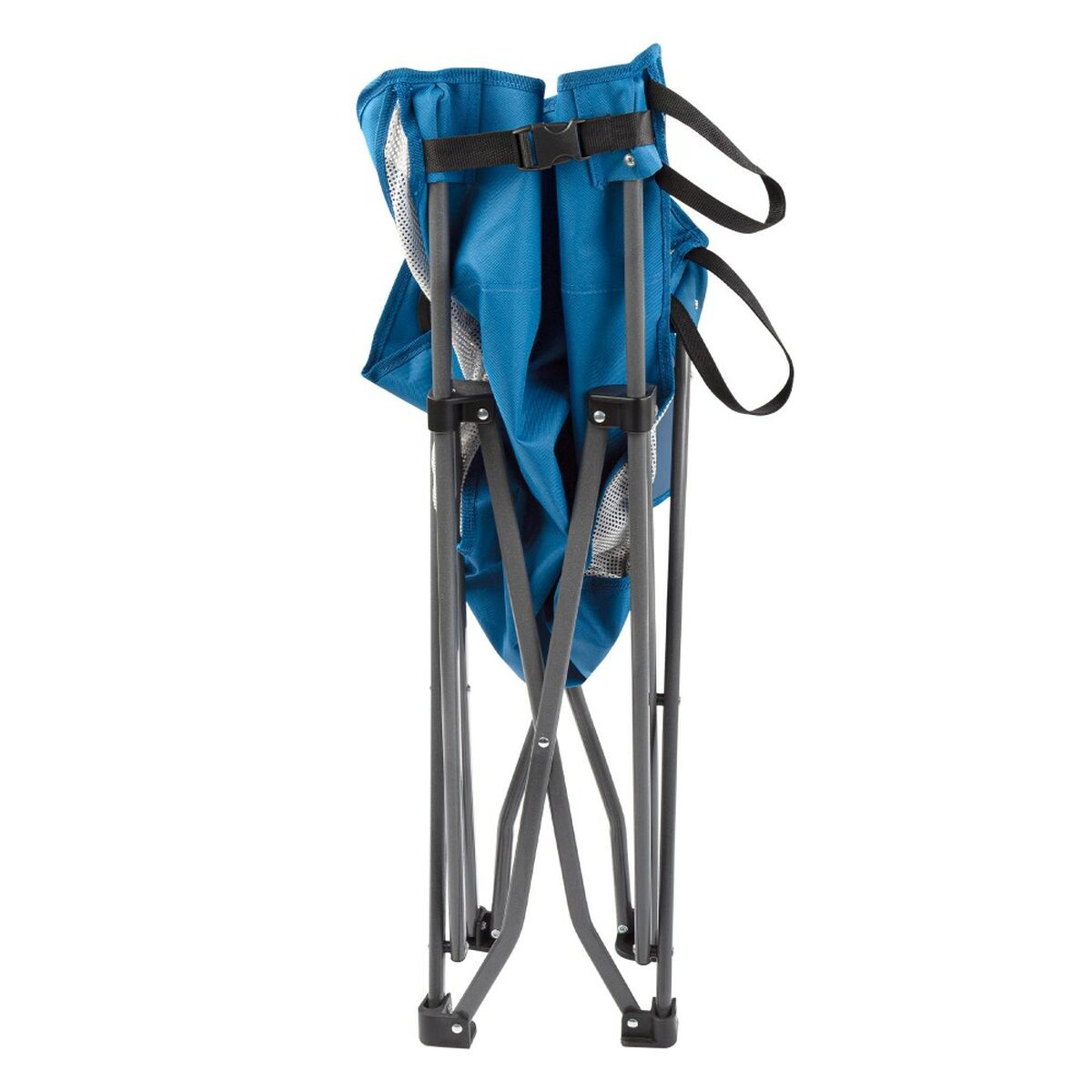 Hopfällbar campingstol Aktive Blå 48 x 86 x 50 cm (2 antal) - 2