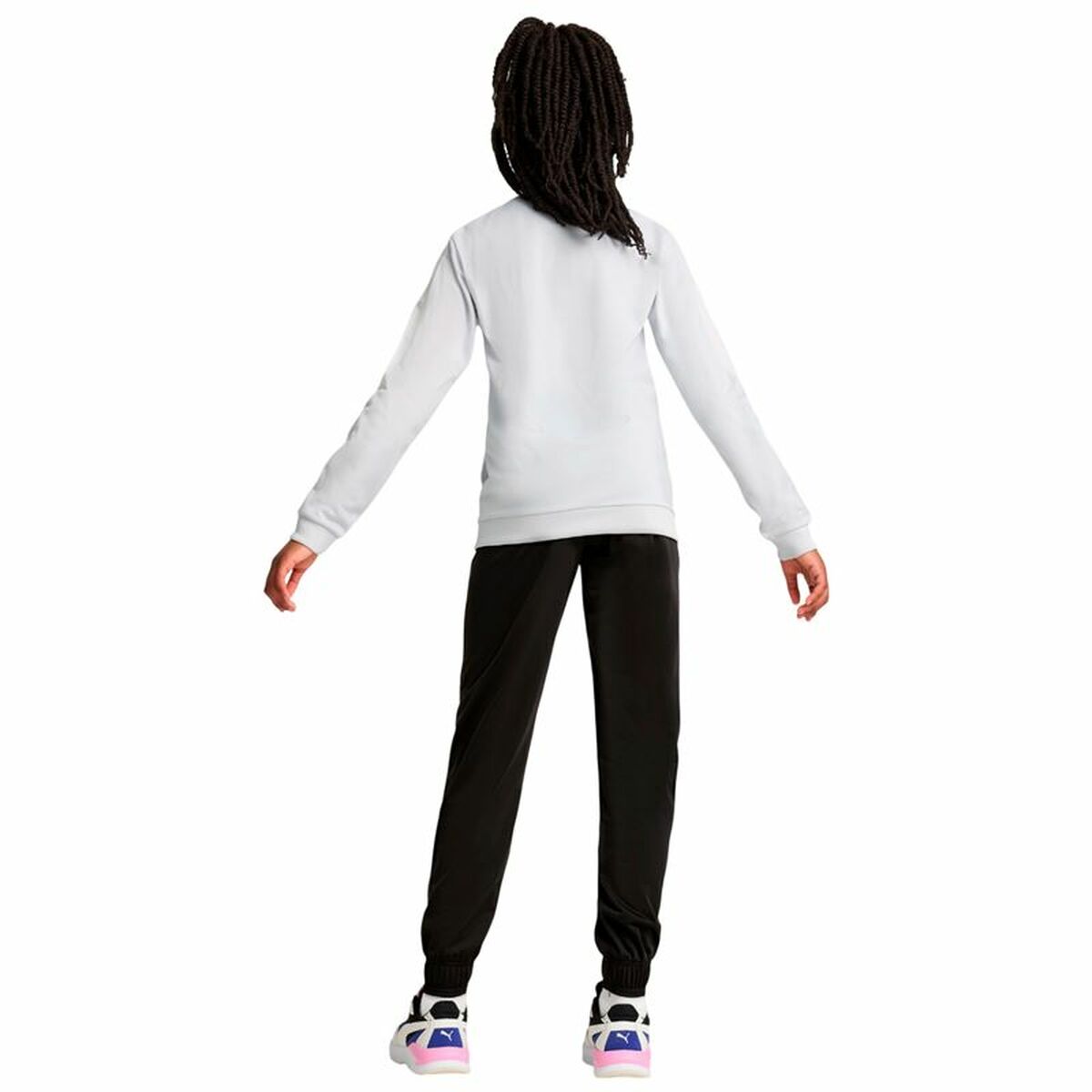 Träningsoverall, Barn Puma Baseball Tricot Suit G Vit - 4
