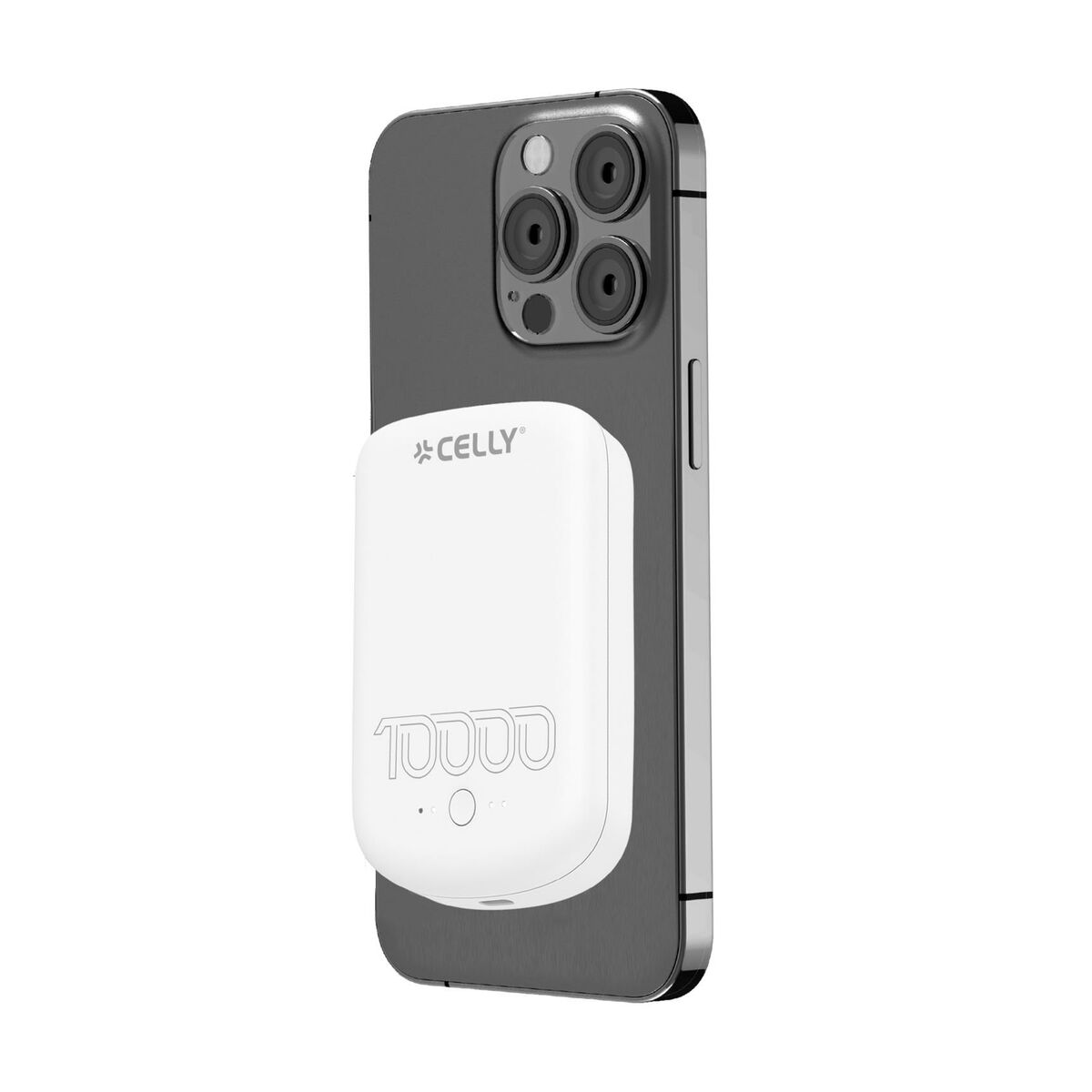 Powerbank Celly MAGPB10000PROWH Vit 10000 mAh