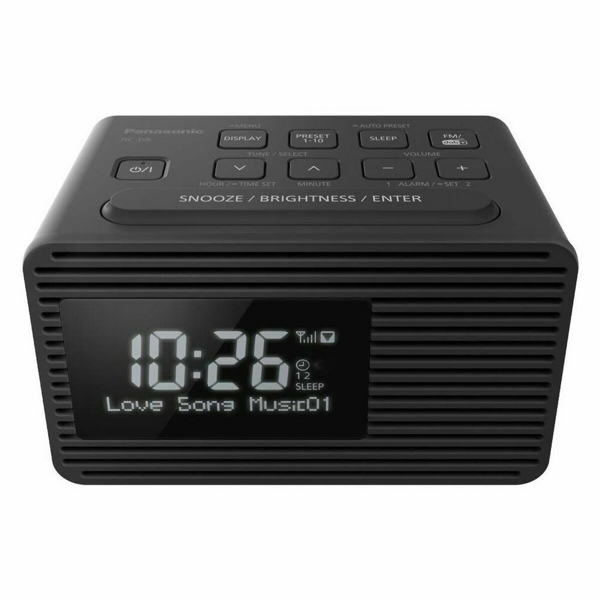Klockradio Panasonic RC-D8EG-K Svart - 3