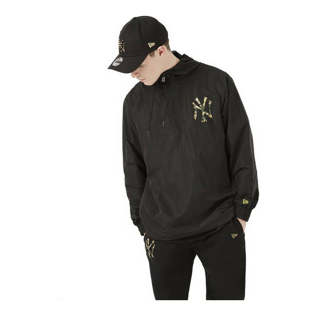 Vindjacka New Era NYY Svart - 4