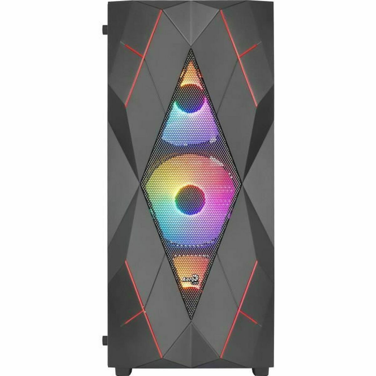 ATX Semitorn Aerocool Svart - 2