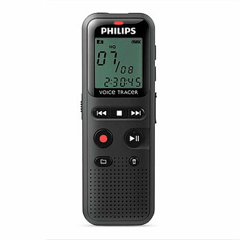 Inspelare Philips VoiceTracer Svart