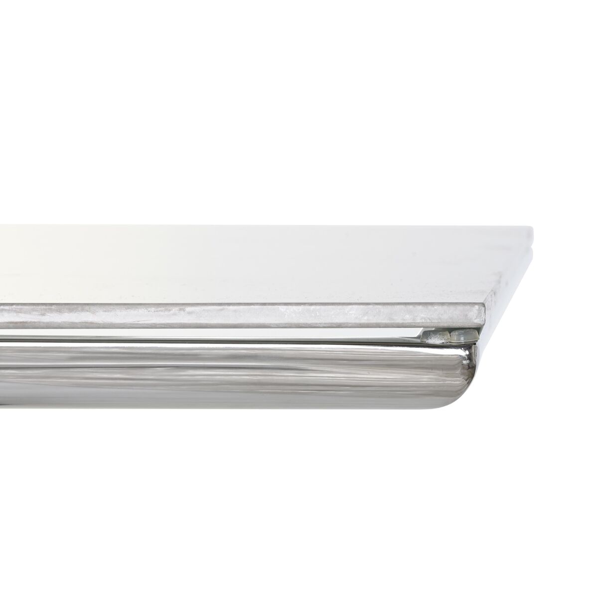 Matsalsbord DKD Home Decor Silvrig Glas Stål (180 x 90 x 75 cm) - 3