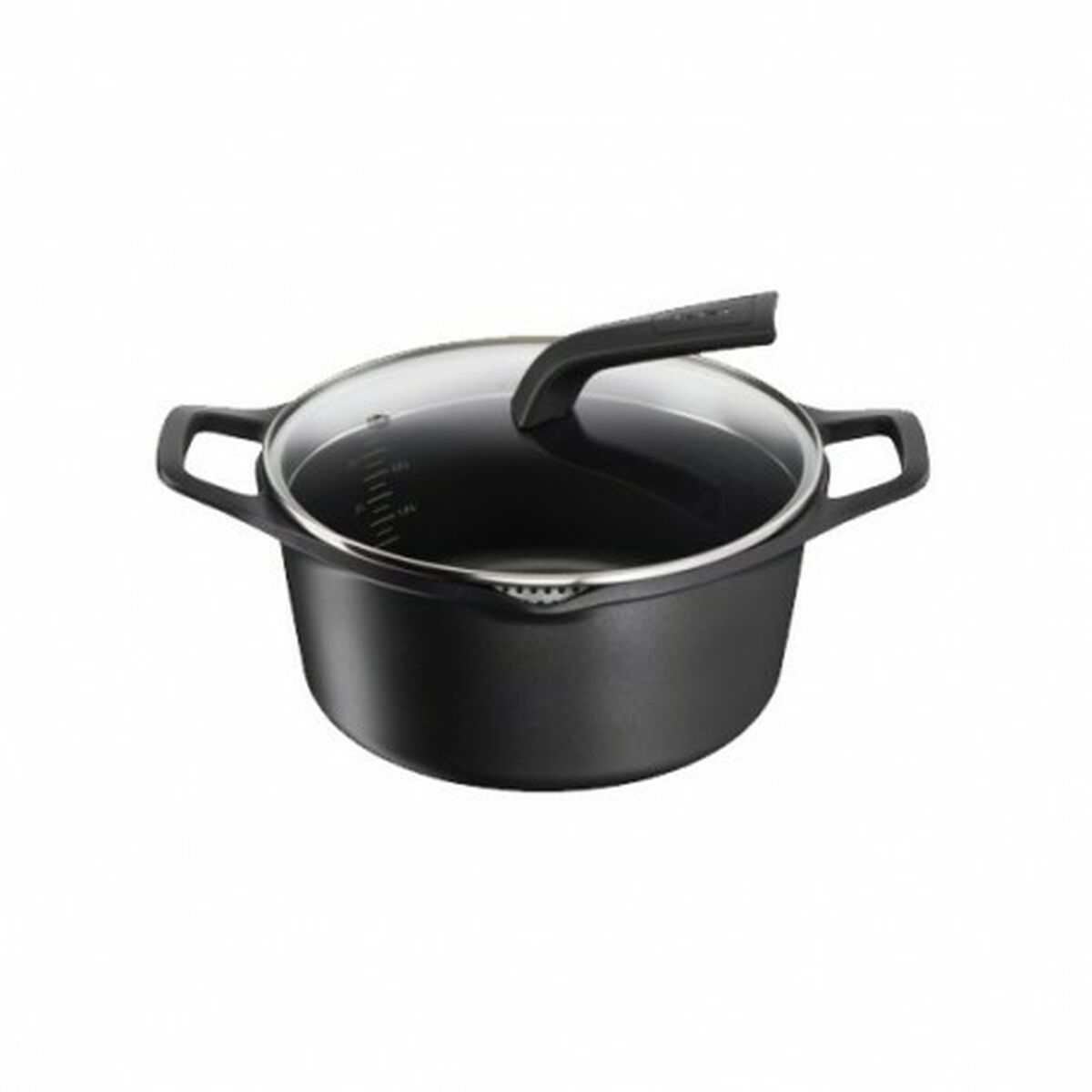 Kastrull med lock Tefal ROBUSTO E24944 Svart