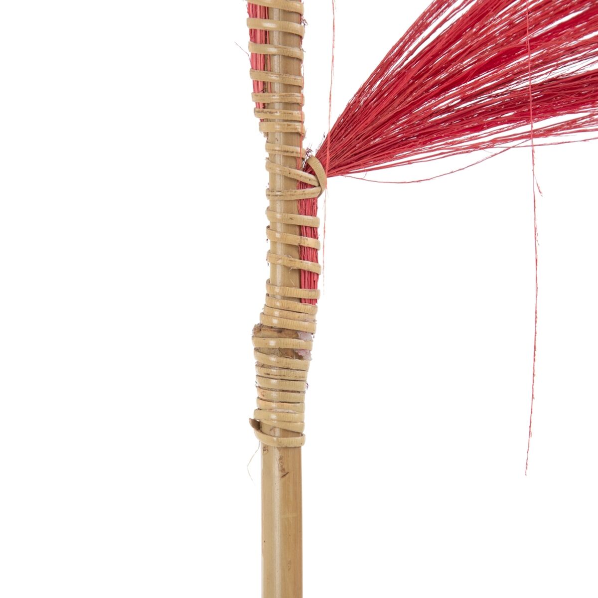 Gren Röd Bambu Naturliga fibrer 60 x 1 x 230 cm - 5