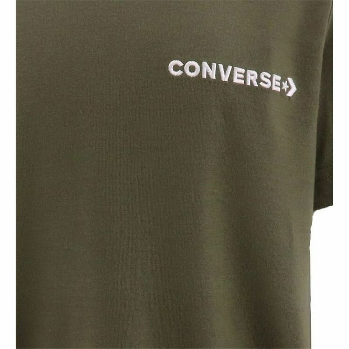 T-shirt med kortärm Converse Field Surplus Grön - 5