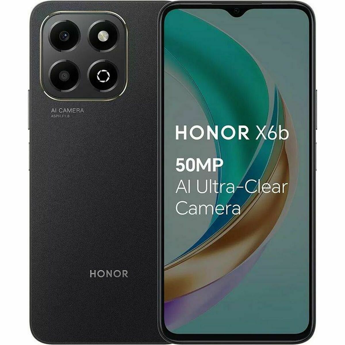 Smartphone Honor 5109BGGC Octa Core 4 GB RAM 128 GB Svart 6,56" - 2