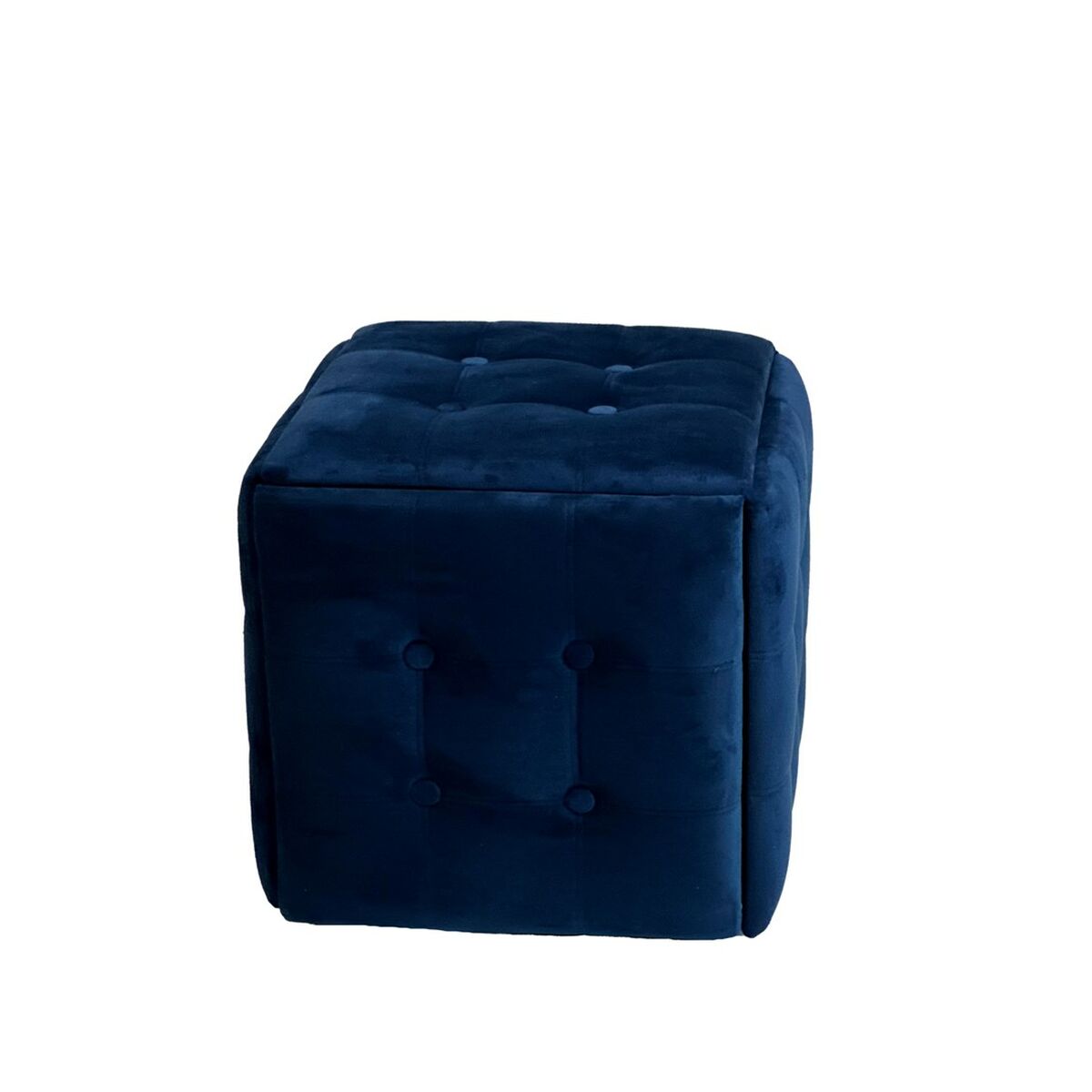 Stolset GO GIFT Transformer Rödbrun Sammet Stål 50 x 50 x 50 cm Puff 5-i-1 5 antal - 3