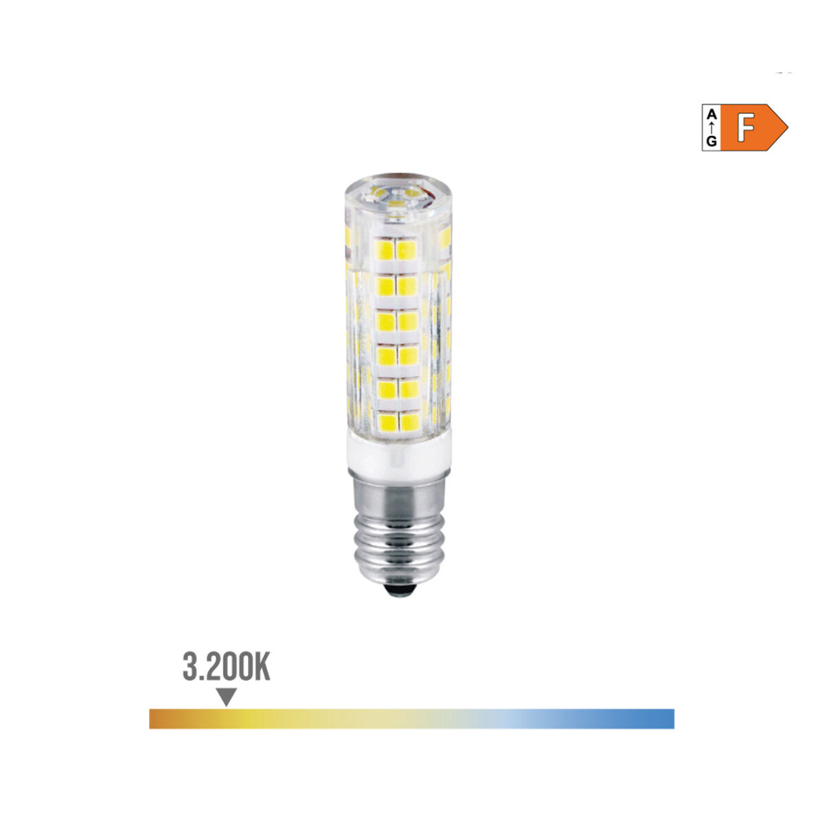 LED-lampa EDM 98887 F 35 W 4,5 W 39 W E14 450 lm Ø 1,6 x 6,6 cm Rörformig (3200 K) - 6
