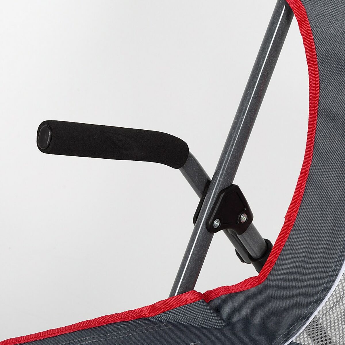 Hopfällbar campingstol Aktive Grå 59 x 97 x 68 cm (2 antal) - 5