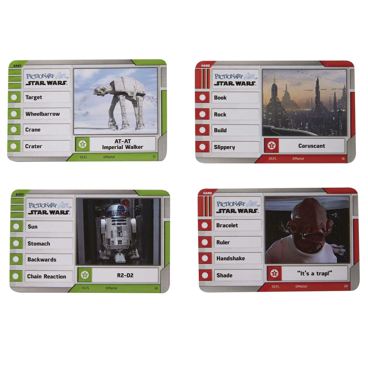 Interaktiv leksak Mattel HHM49 Pictionary: Star Wars (Renoverade B) - 5