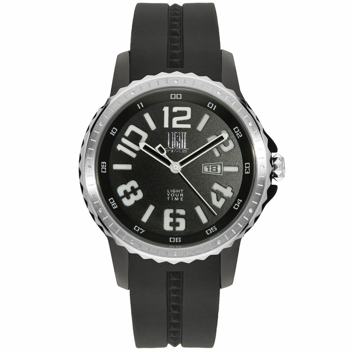 Unisexklocka Light Time SPEED WAY (Ø 41 mm) - 3
