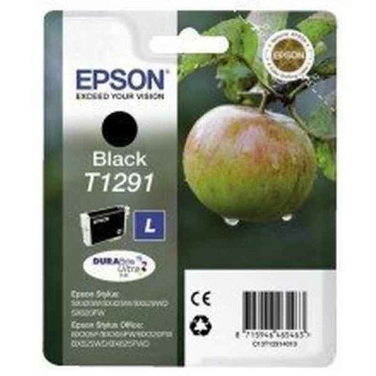 Original Bläckpatron Epson C13T08014011 Svart - 2