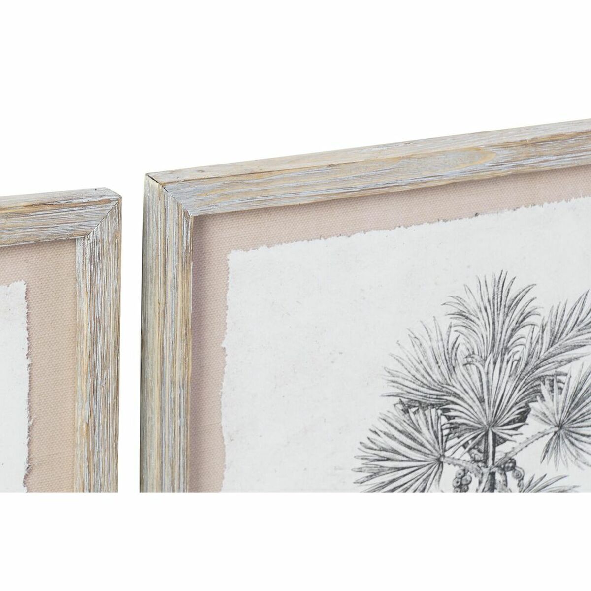 Tavla DKD Home Decor Glas Trä MDF 35 x 1,8 x 45 cm - 2