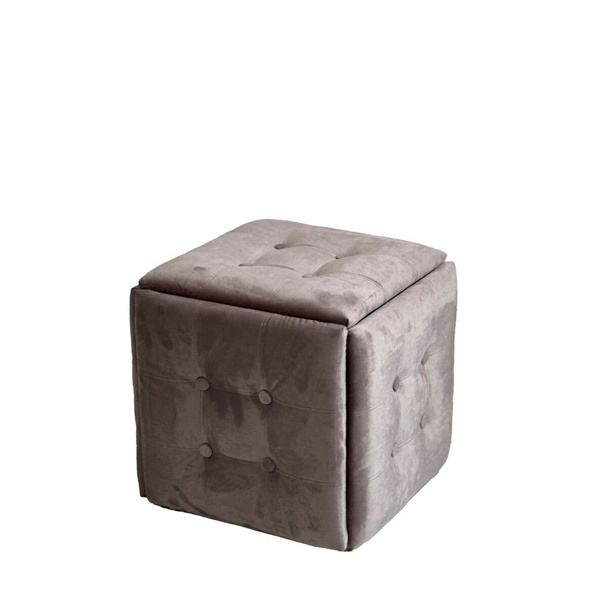 Stolset GO GIFT Transformer Rosa Sammet Stål 50 x 50 x 50 cm Puff 5-i-1 5 antal - 2