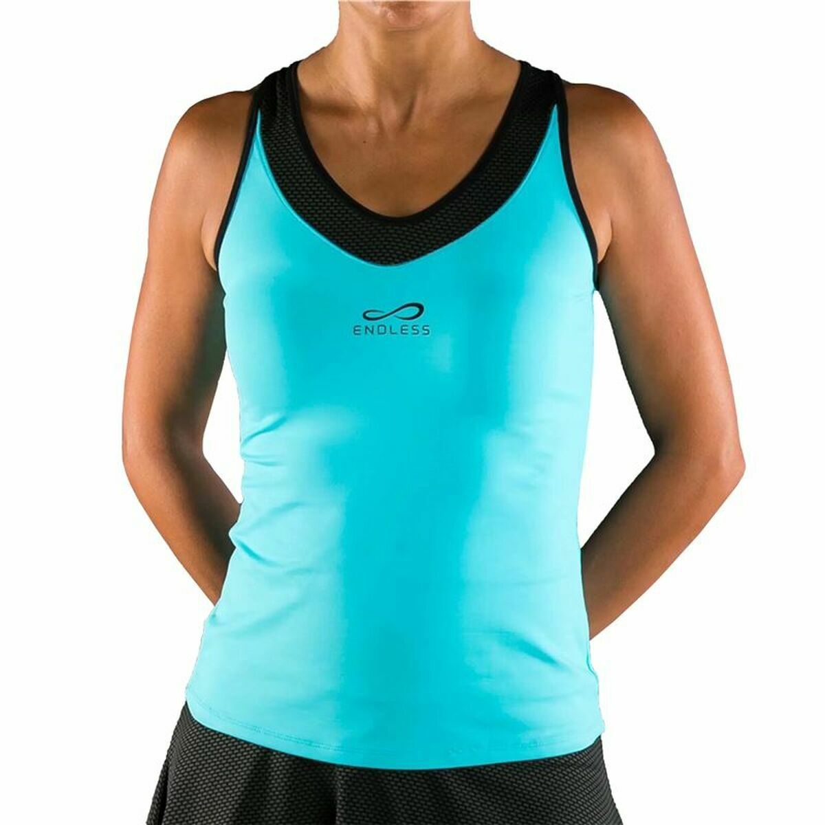Tanktop, Dam Endless Lux II Turkos - 10