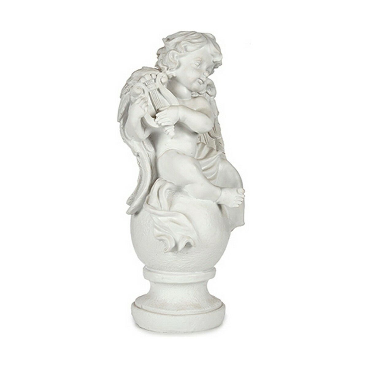 Prydnadsfigur Krist+ Vit Ängel 22 x 22 x 48 cm 30 x 58 x 30 cm (2 antal) - 2