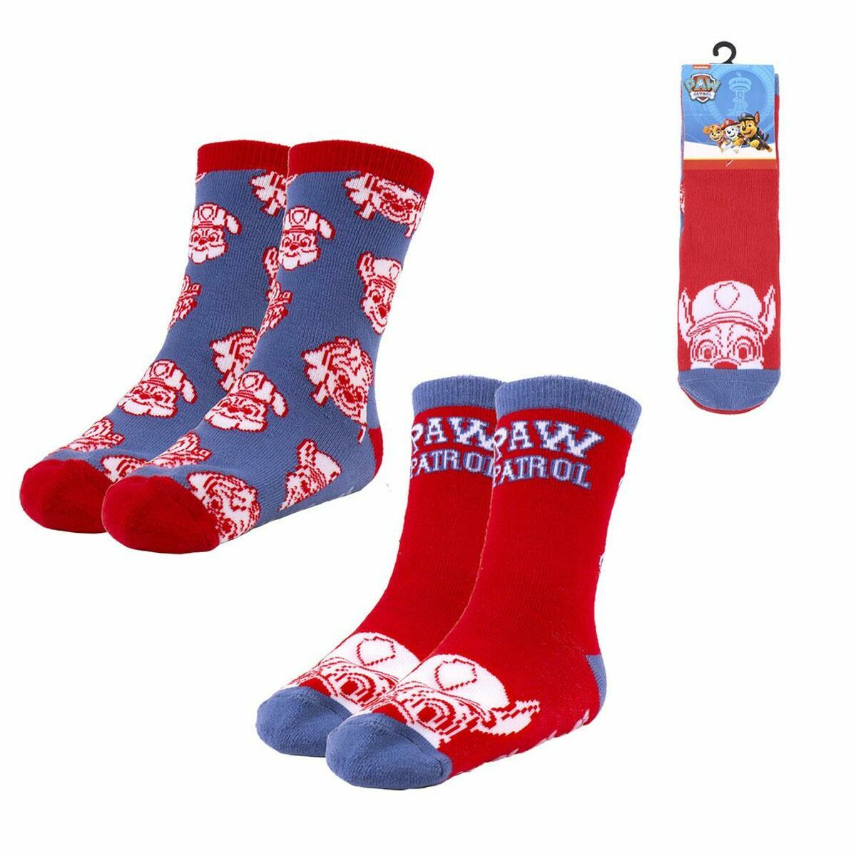 Antihalk strumpor The Paw Patrol Multicolour 2 antal - 6