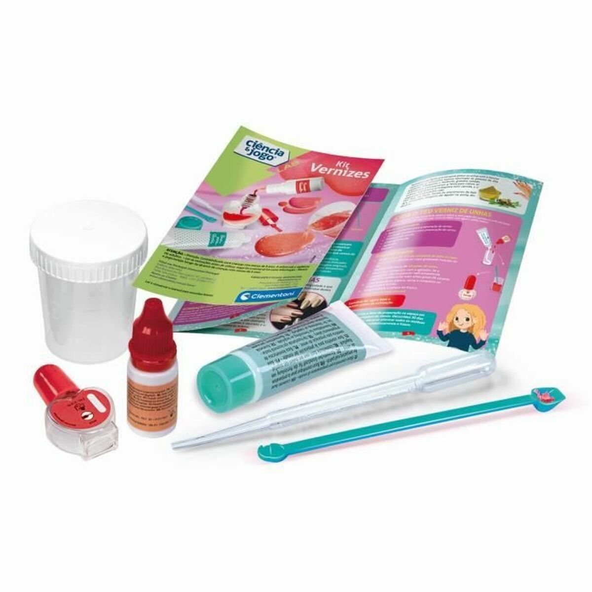 Craft Game Clementoni Mini Nail Lab Create your own nail polish (FR) - 4