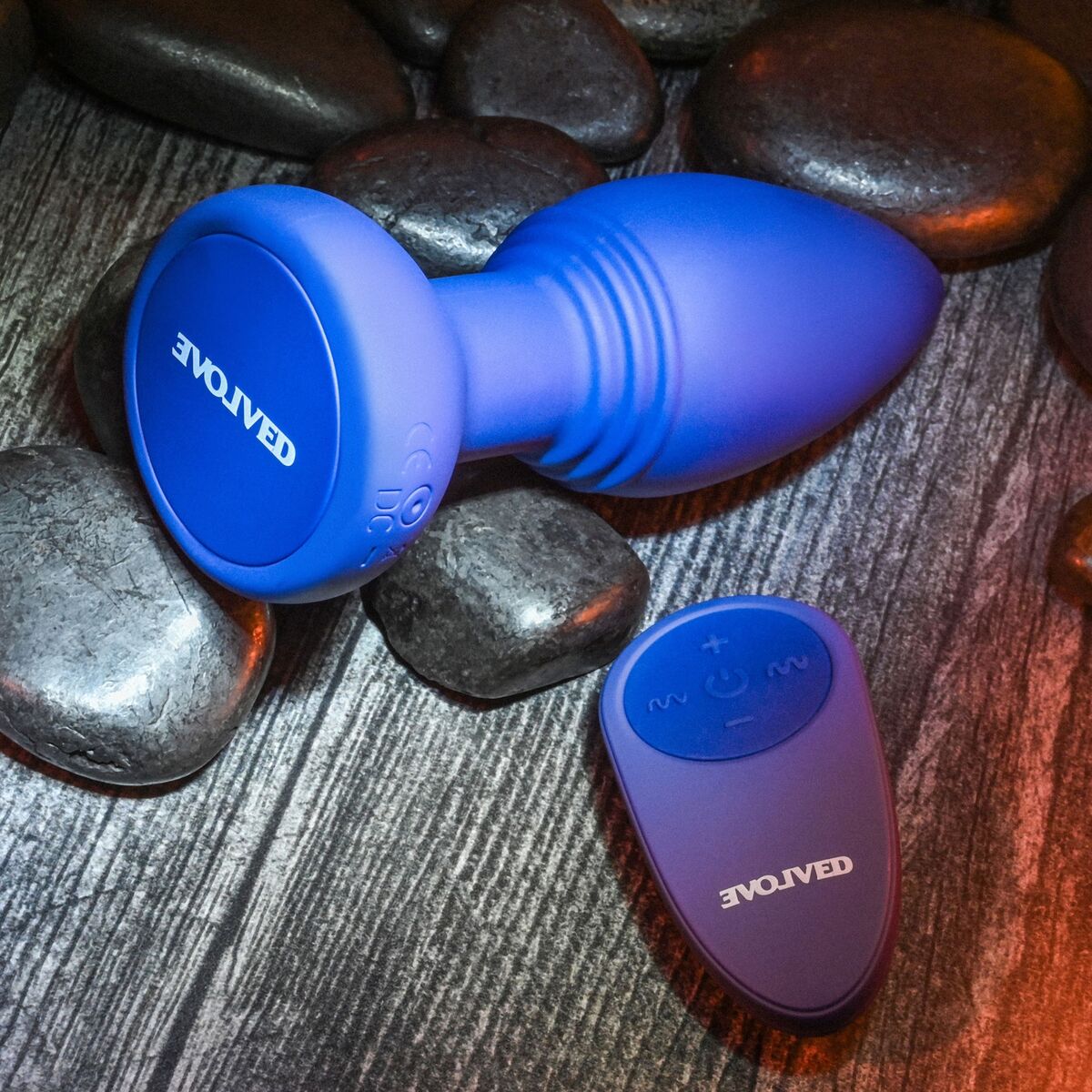 Analplugg Evolved Purpur - 3