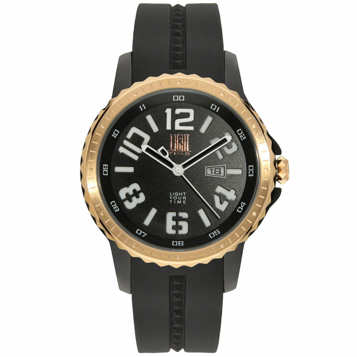 Unisexklocka Light Time SPEED WAY (Ø 41 mm) - 3