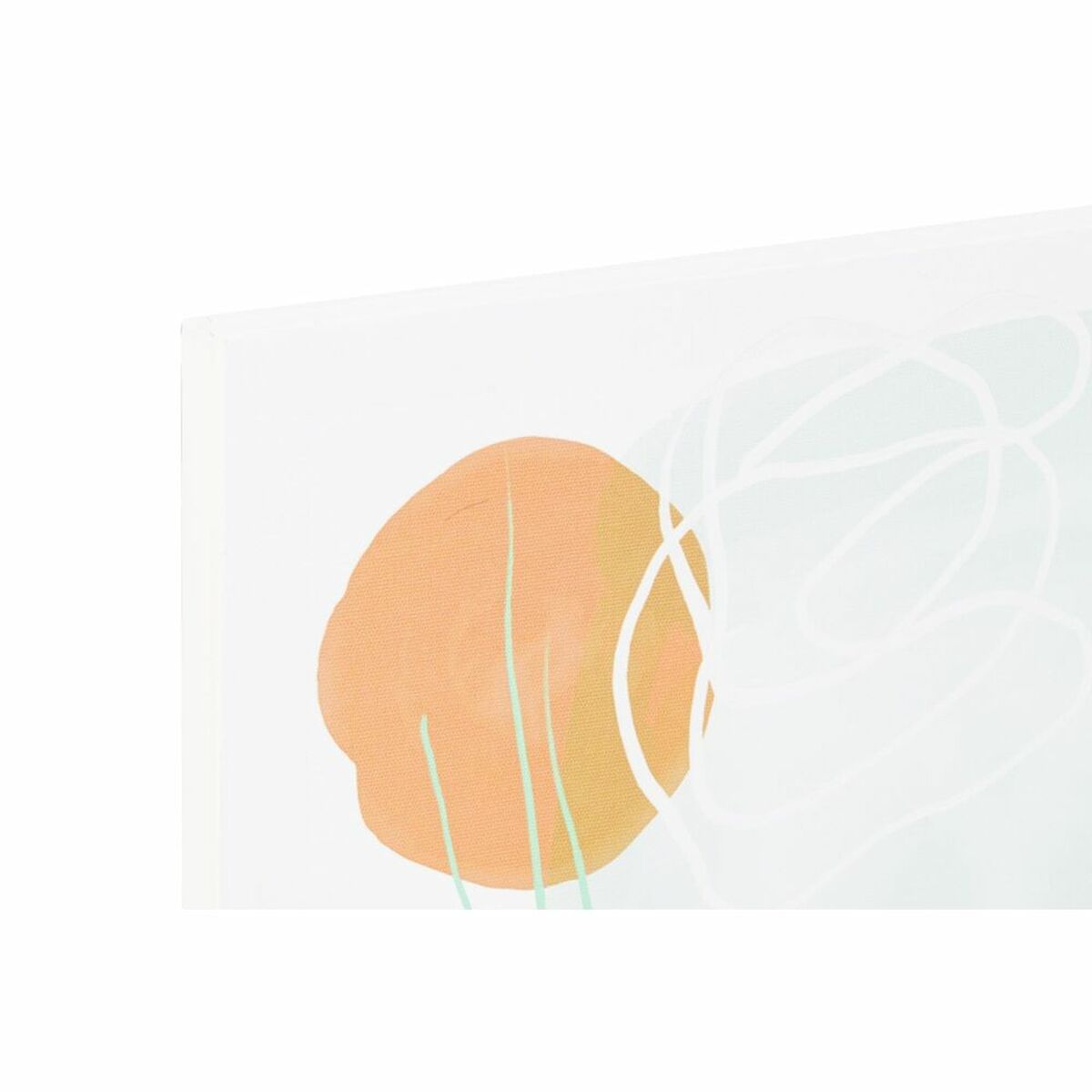 Kanvas DKD Home Decor Furu Kanvas 40 x 1,8 x 40 cm - 3