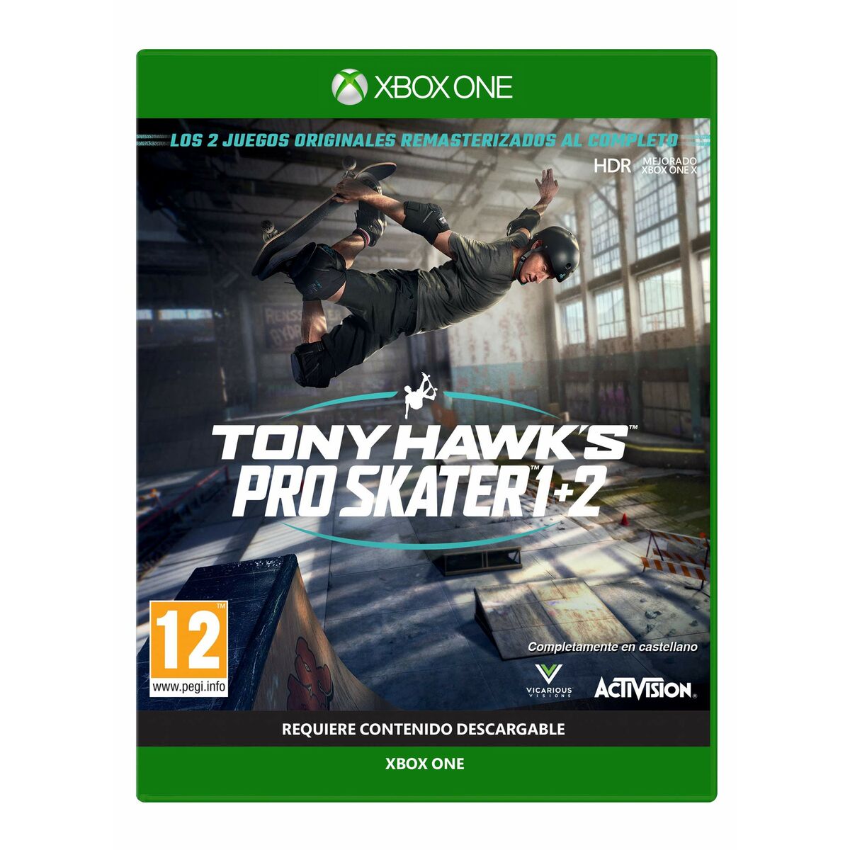 Xbox One Videospel Activision Tony Hawk's Pro Skater 1+2 - 2